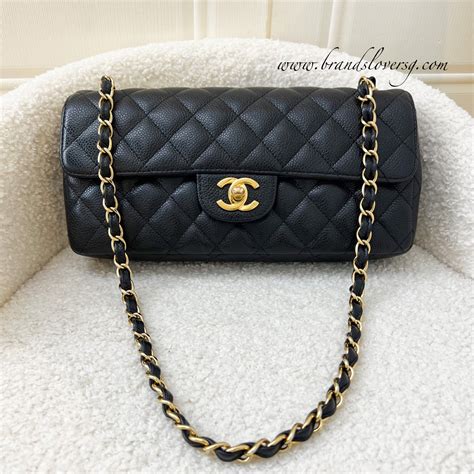 Chanel East West Flap Bag 